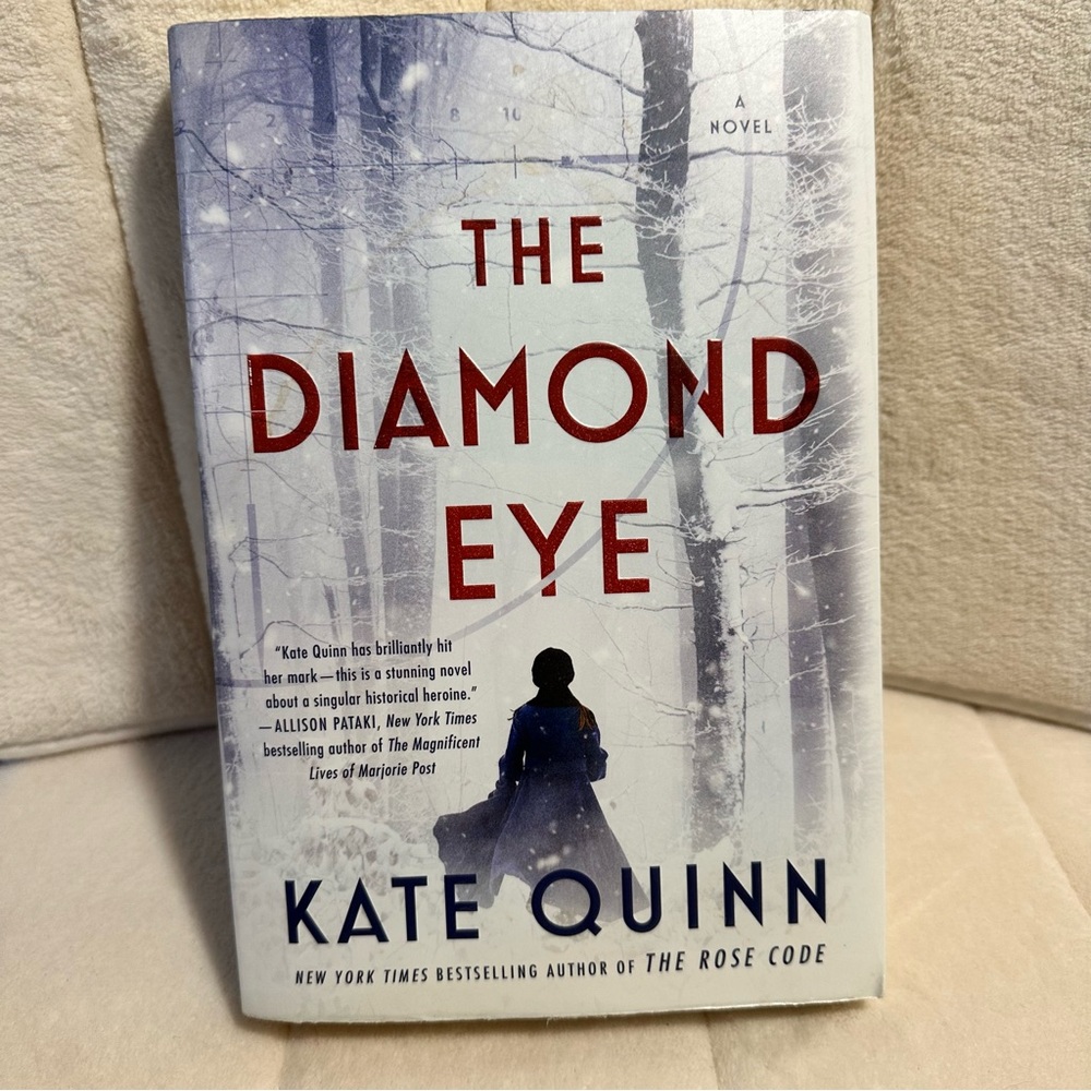 🐸2/$10🐸 Historical The Diamond Eye by Kate Quinn Hardcover